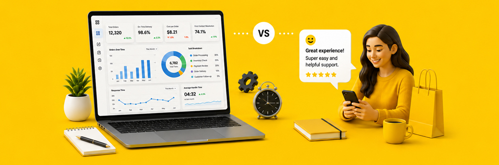 Operational Metrics vs Customer Experience Metrics